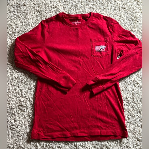 Kids Size Small Vineyard Vines Valentine’s Day Shirt - Picture 1 of 6